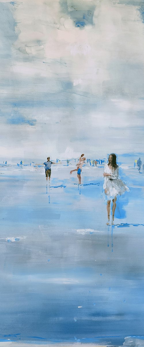 Walks through the sky -32 by Oscar Alvarez Pardo