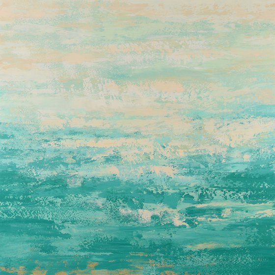 Teal Green - Color Field