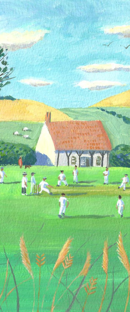 The Cricket Match by Mary Stubberfield