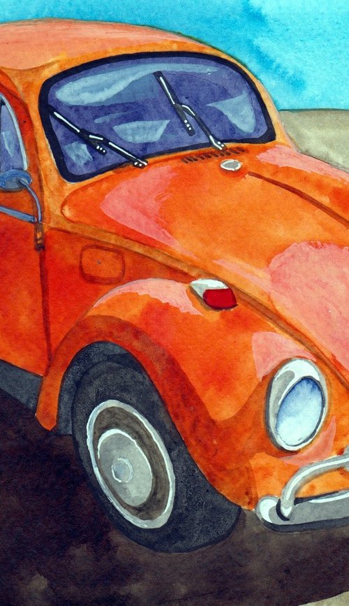 Orange Beetle by Terri Smith