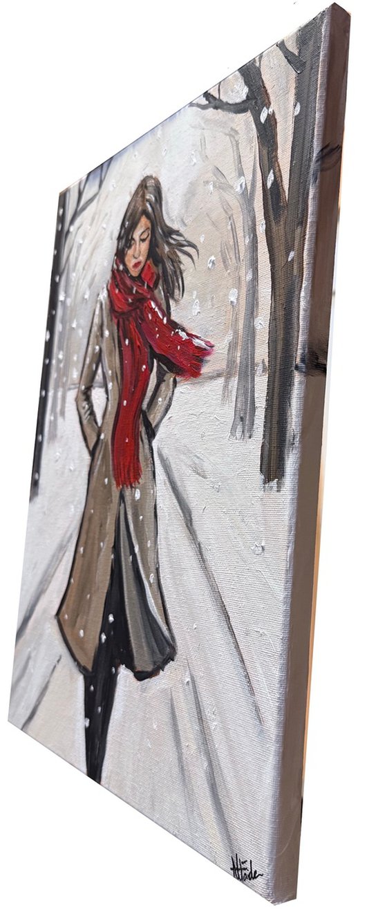 Walking In The Snowfall