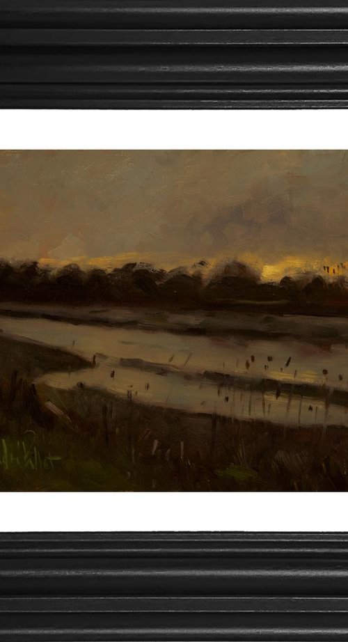 Evening on the River Arun by Andre Pallat