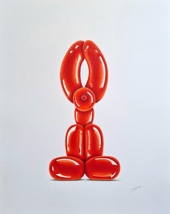 Red Balloon Dog