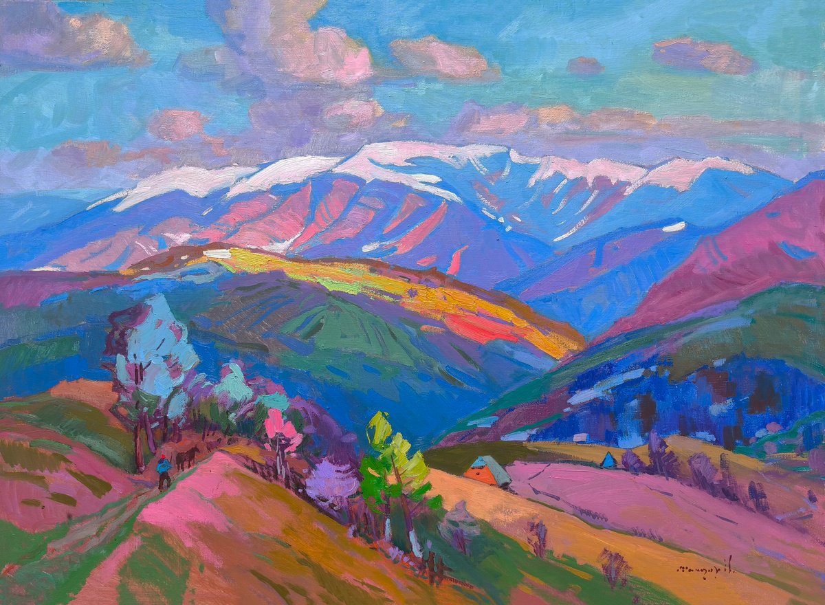 Krasna Meadow By Alexander Shandor, 47 X 35, Artwork For Sale On Artfinder