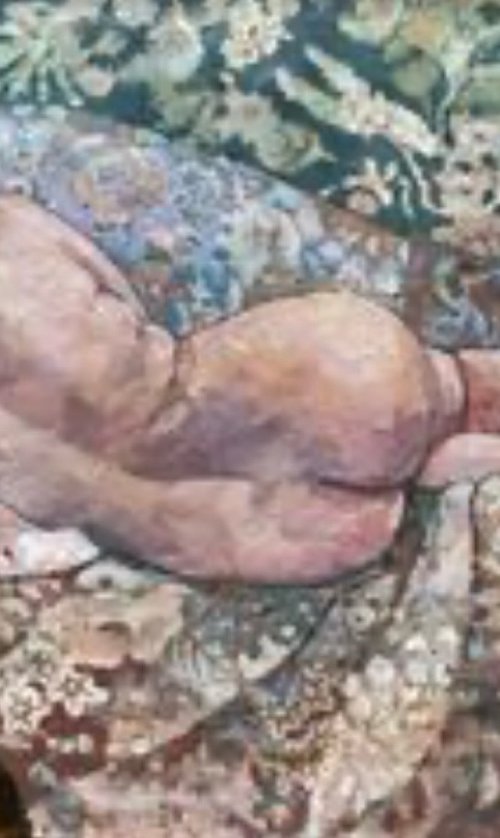 Art Deco model by Nadezda Stupina