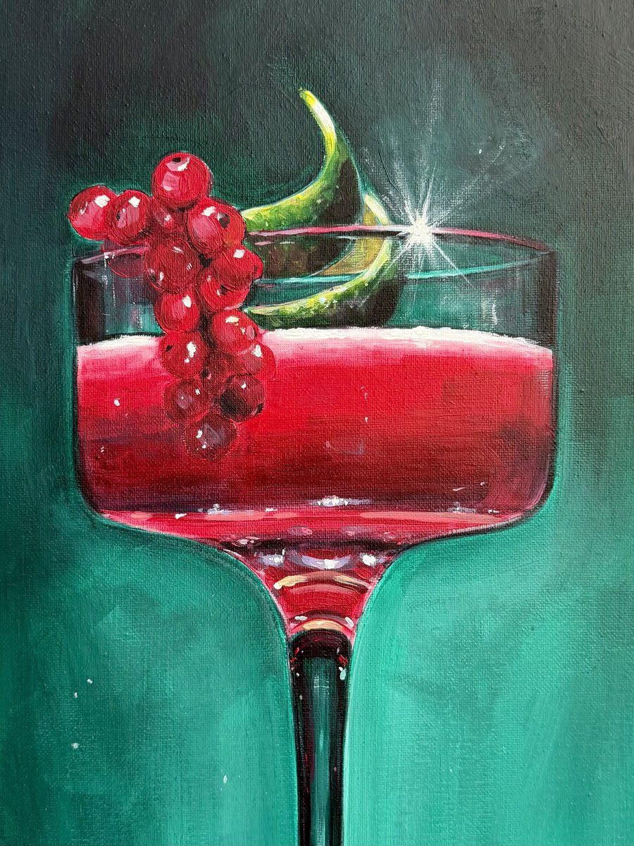 Still Life With Cocktail By Victoria Sukhasyan, 12 X 16, Artwork For Sale On Artfinder