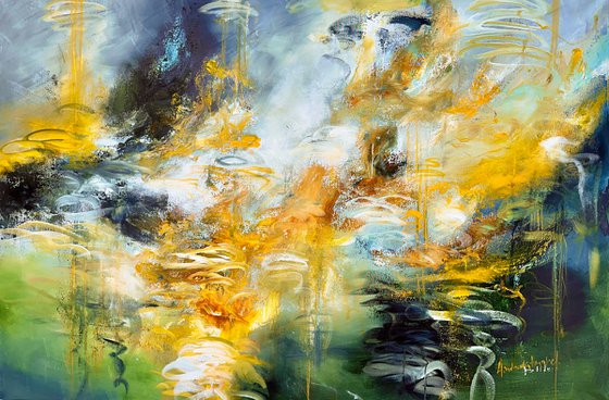 Golden Lilies of the Cenote