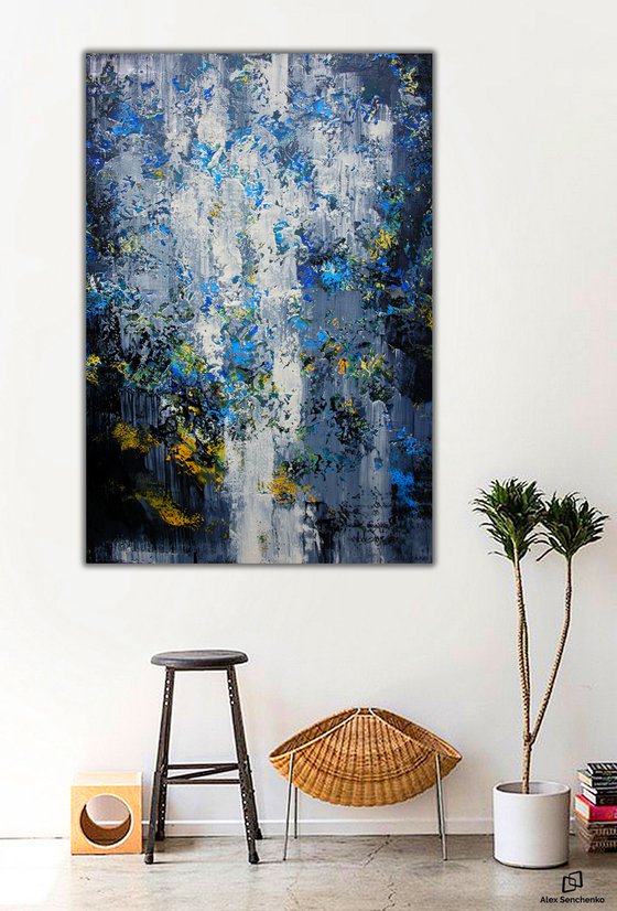 150x100cm. / extra large painting / Abstract 105