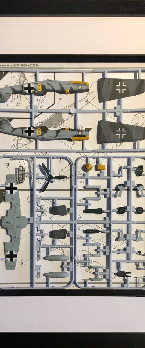 Model Collage: ME109 G6 by Karl Hamilton-Cox