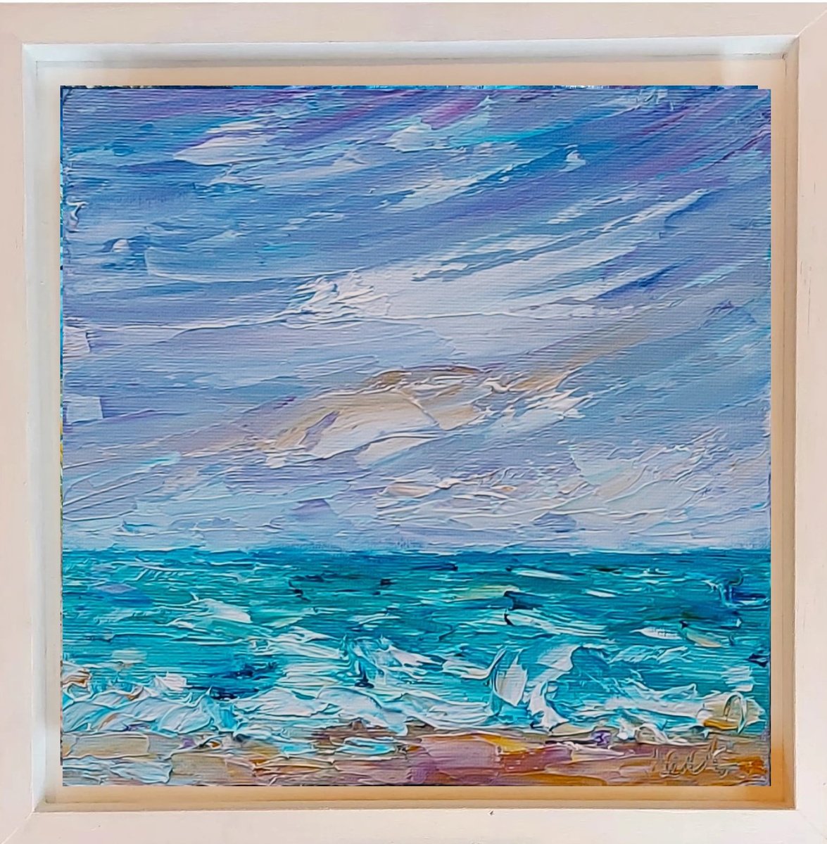 Windy Winter Swim by Niki Purcell