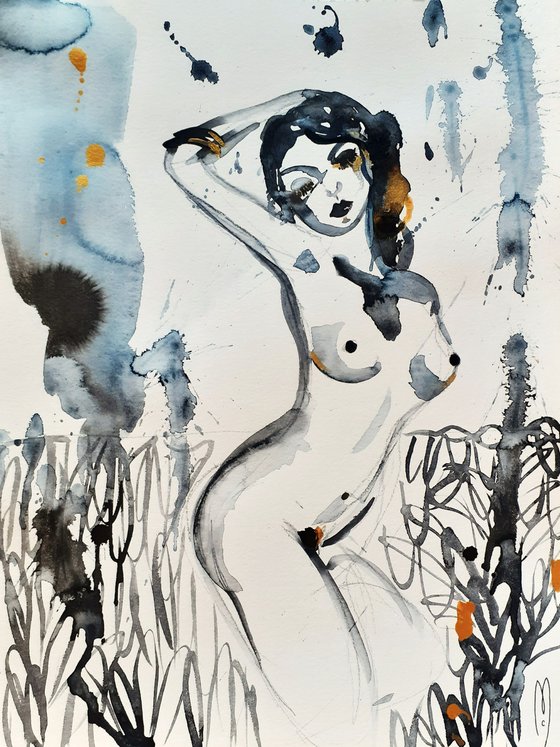 Nude Woman Sensual Art