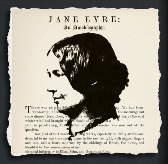 Charlotte Brontë - Jane Eyre (Framed)