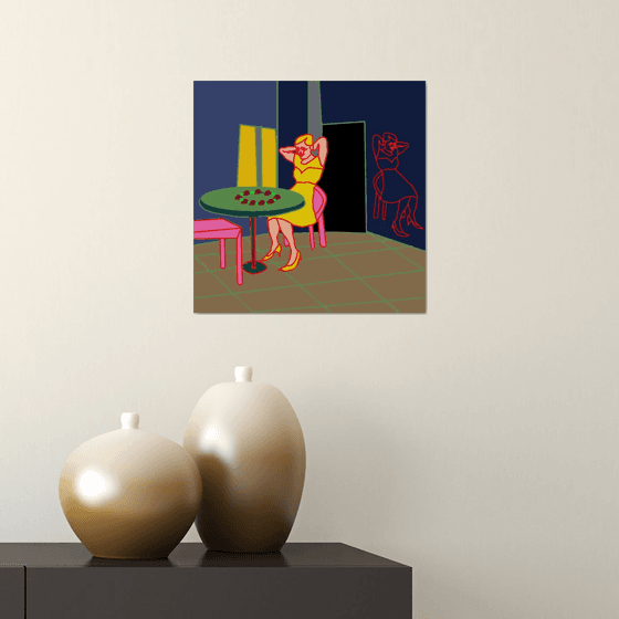 Reflected  - pop art print