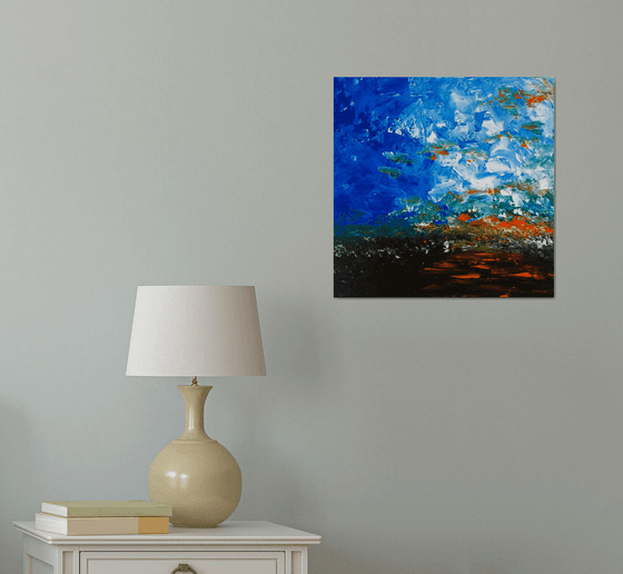 Landscape with a lake 1