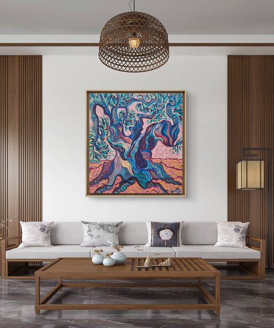 Shimmering Granada Olive Tree