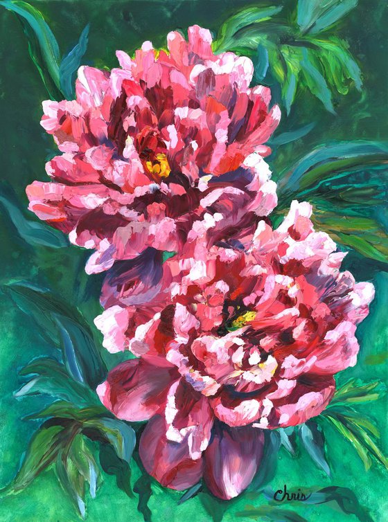 "Keiko" Peony Duet