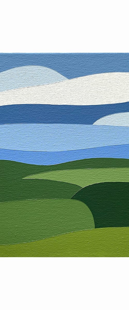 Over the Fields by Zoe Hattersley