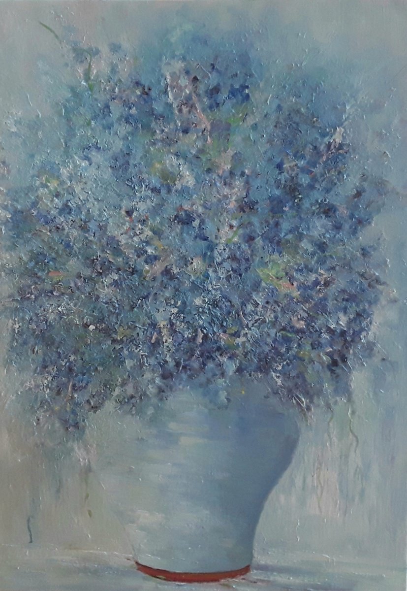 The Blue Flowers by Therese O’Keeffe
