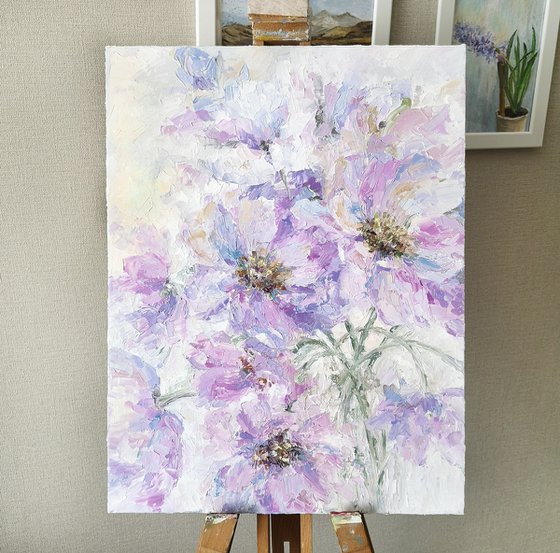 Lilac flowers bouquet