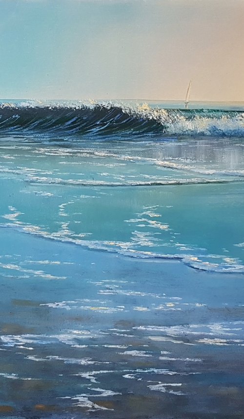 On the crest of a wave by Paul Narbutt