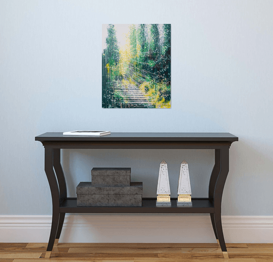 Bright Light Through Trees