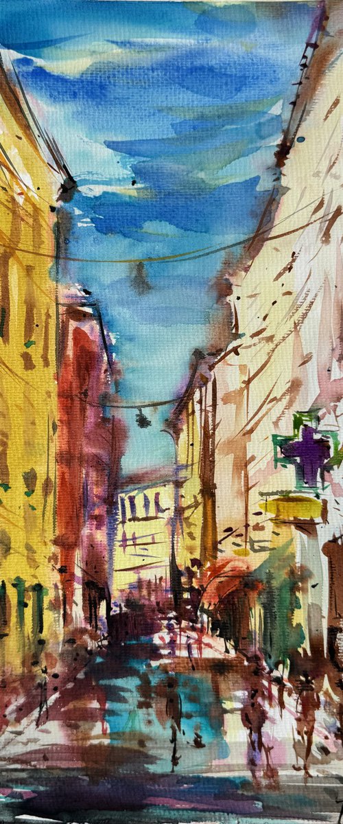 Via Toledo, Napoli by Altin Furxhi