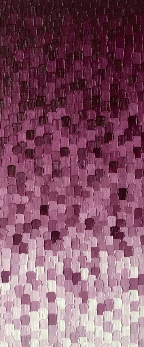 Aubergine Ascend by Meredith B.  Studios