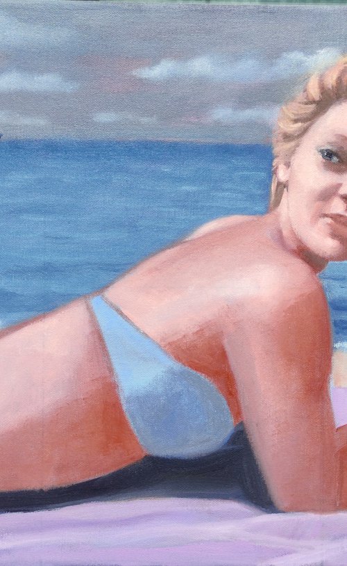 Bather - 3 by Andrea Vandoni