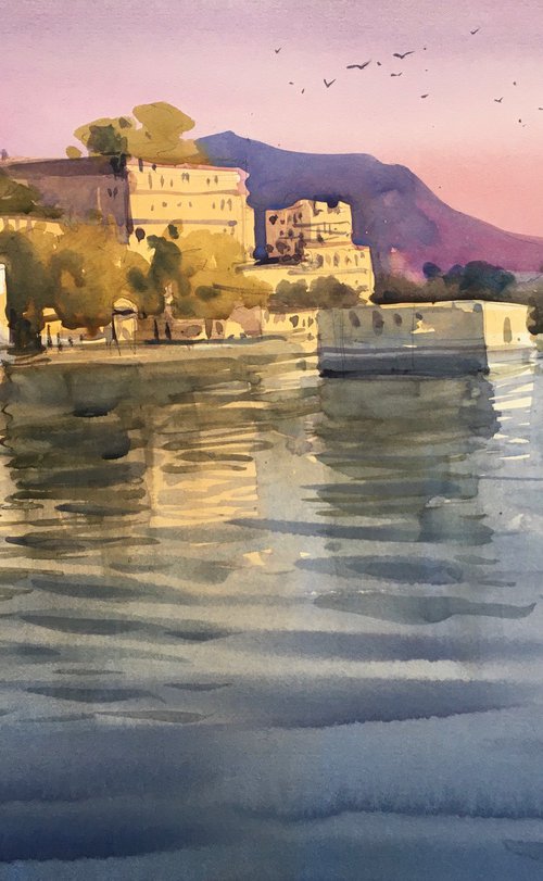 Indian Venice Udaipur by Andrii Kovalyk