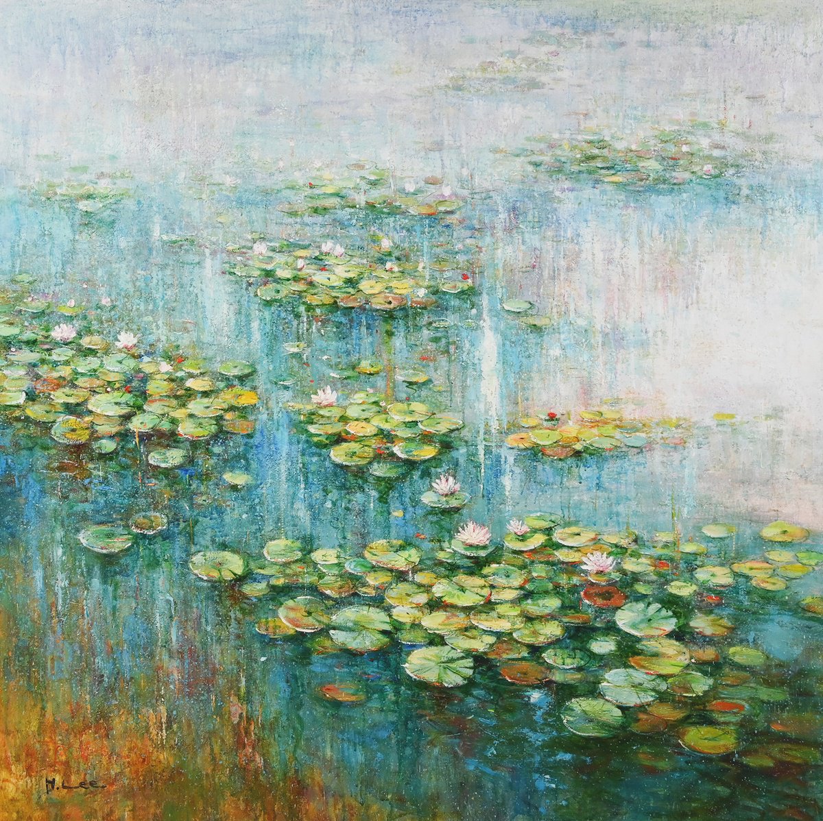 Lotus Pond by M.Lee