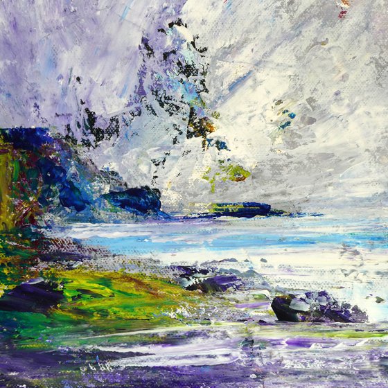 Rocky Shore Seascape