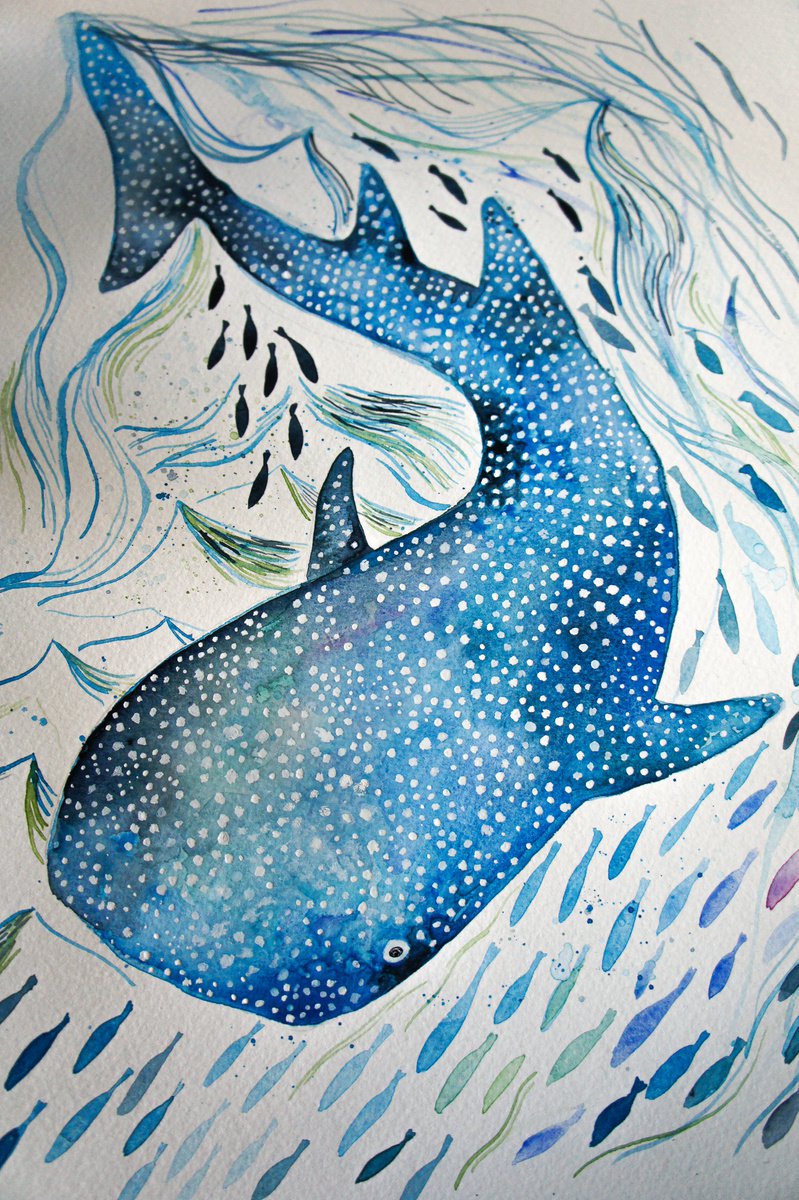 Whale Shark by Victoria Lucy Williams