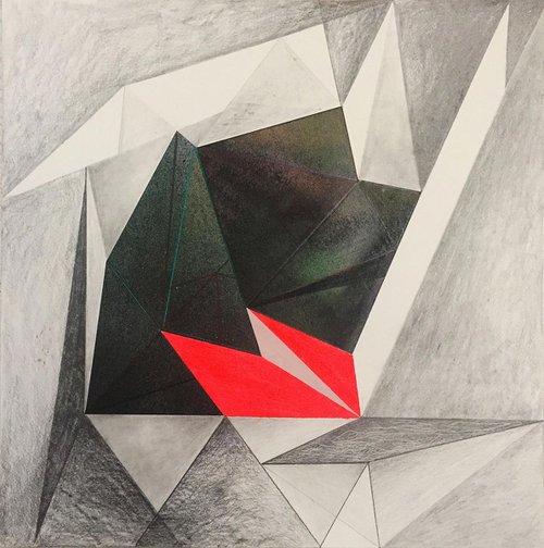 geometric study 8 [evolving helix] by Nancy Marisa Arlt