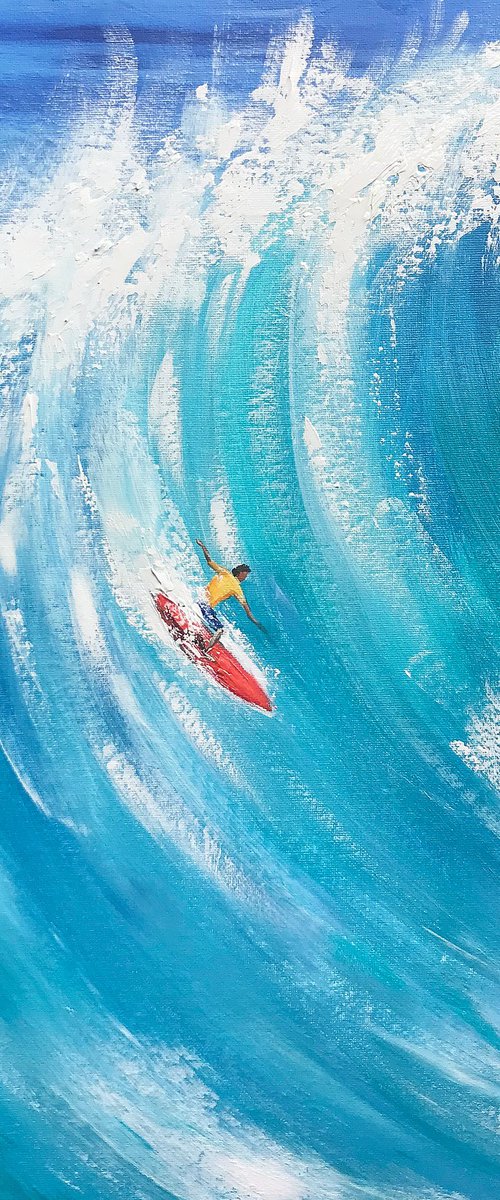 Gone Surfing by Irina Redine