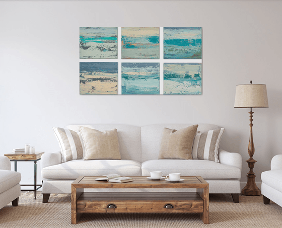 Six emotional seascapes