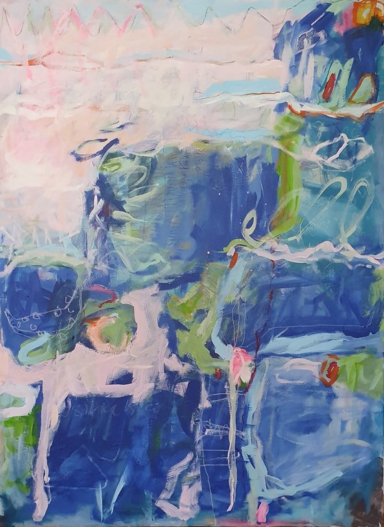 Blue cliff