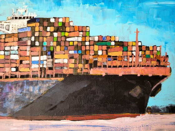 Ocean giant back home