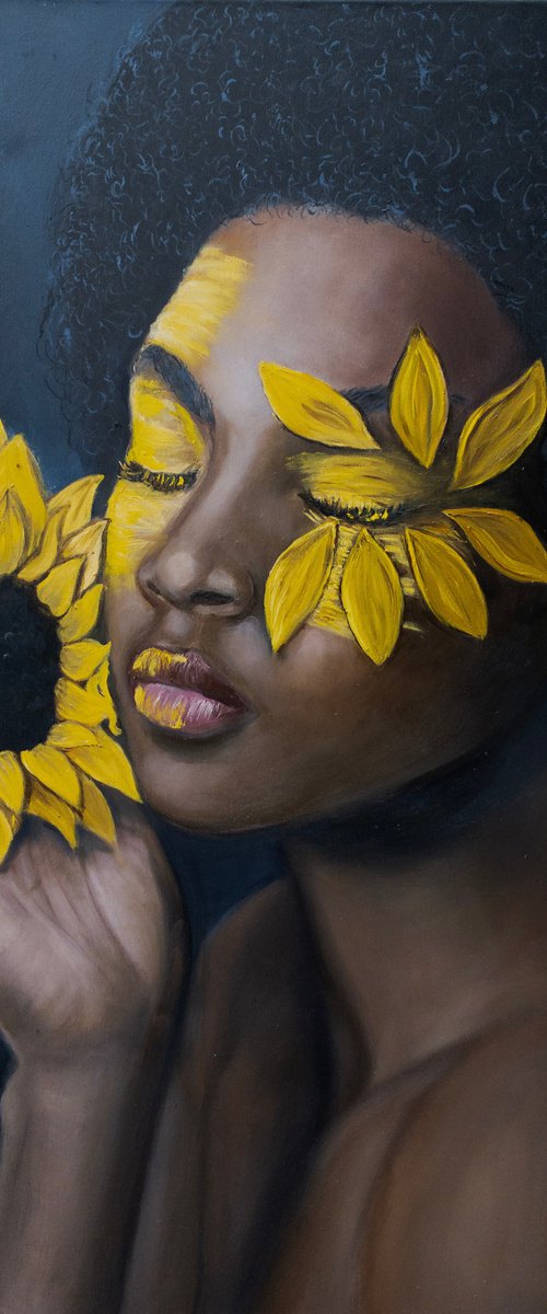 Flower Of the Sun by Kinga Sokol