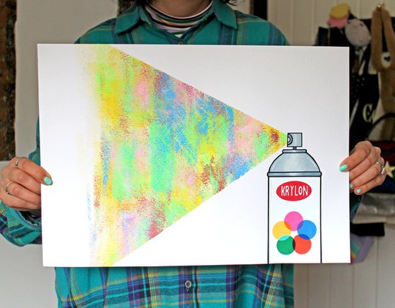 Krylon Graffiti Spray Can