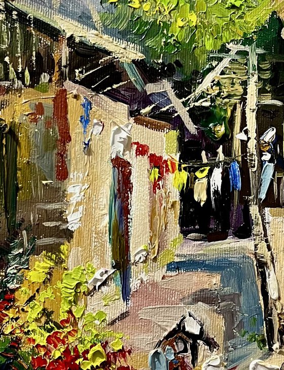 Sunny Rural Yard