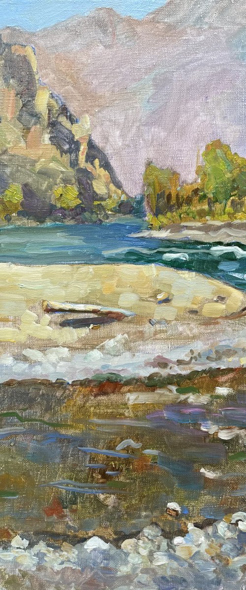 When two rivers meet by Tomileka