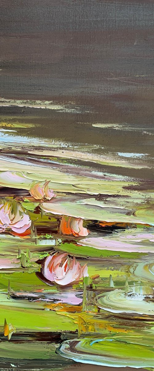 Water lilies No 151 by Liliana Gigovic