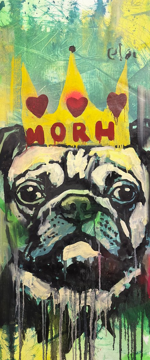 Noise of the Streets: Pug by Anatoliy Menkiv