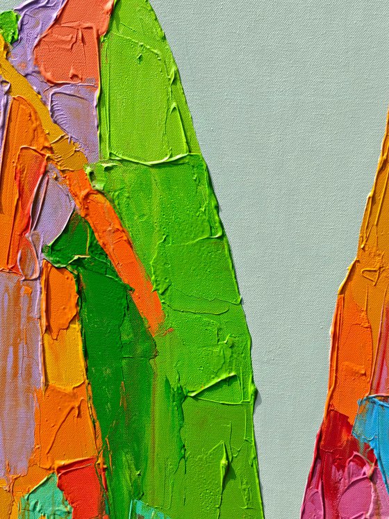 Daylight Dialogue of Two Cliffs