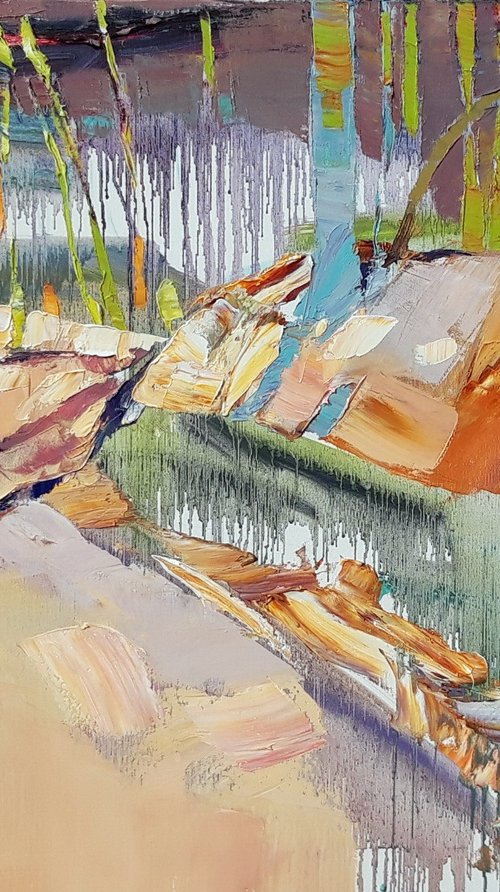 In the sunny forest. by Lesya Ros