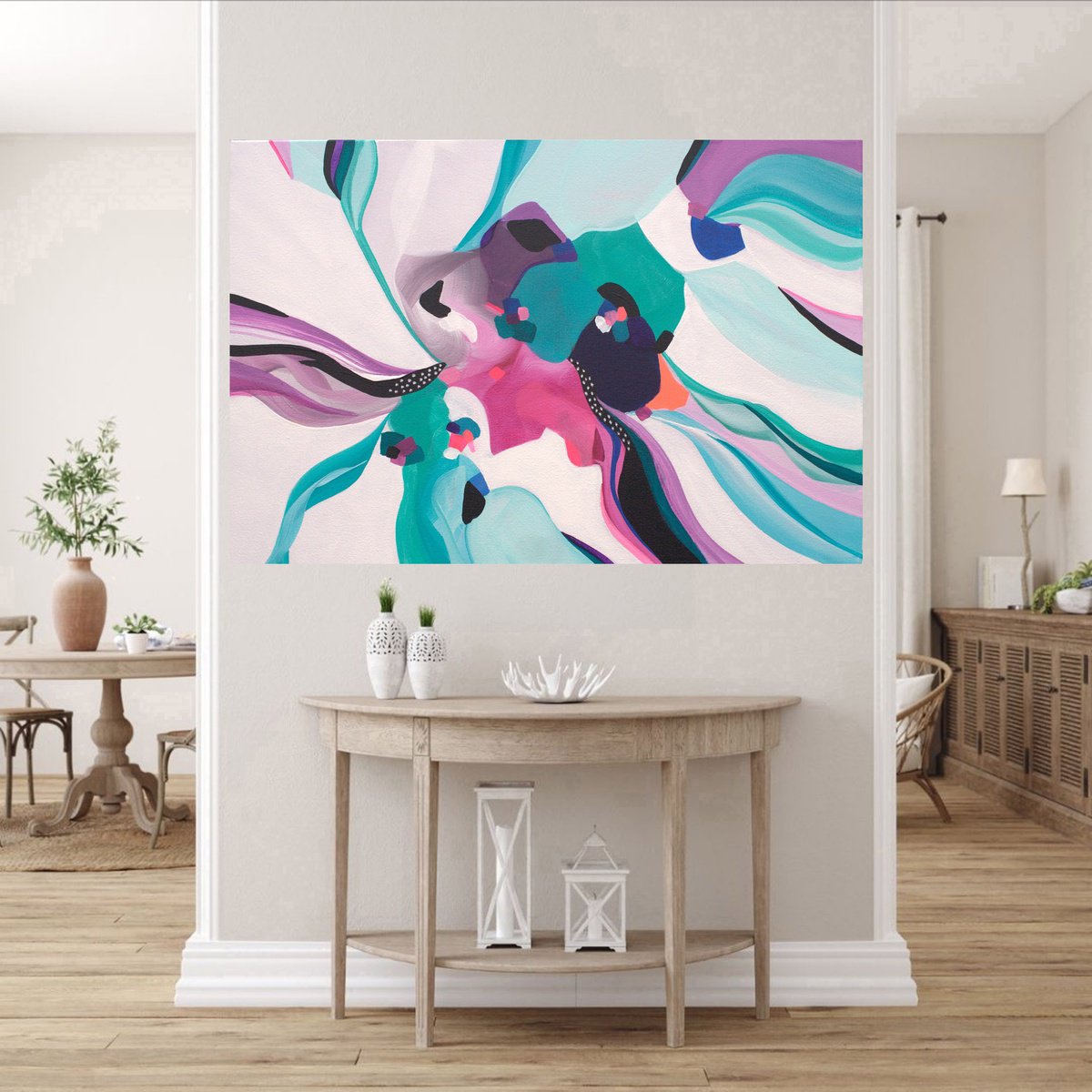 A Whole New World By Susan Wooler, 30 X 20, Artwork For Sale On Artfinder