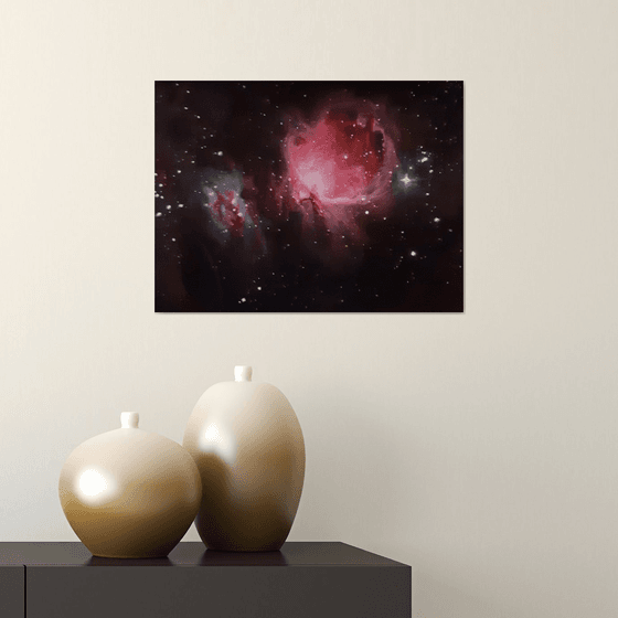 Orion and Running Man Nebula