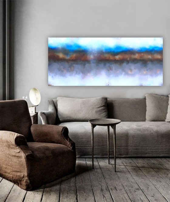 The sea ahead (150 x 60 cm )