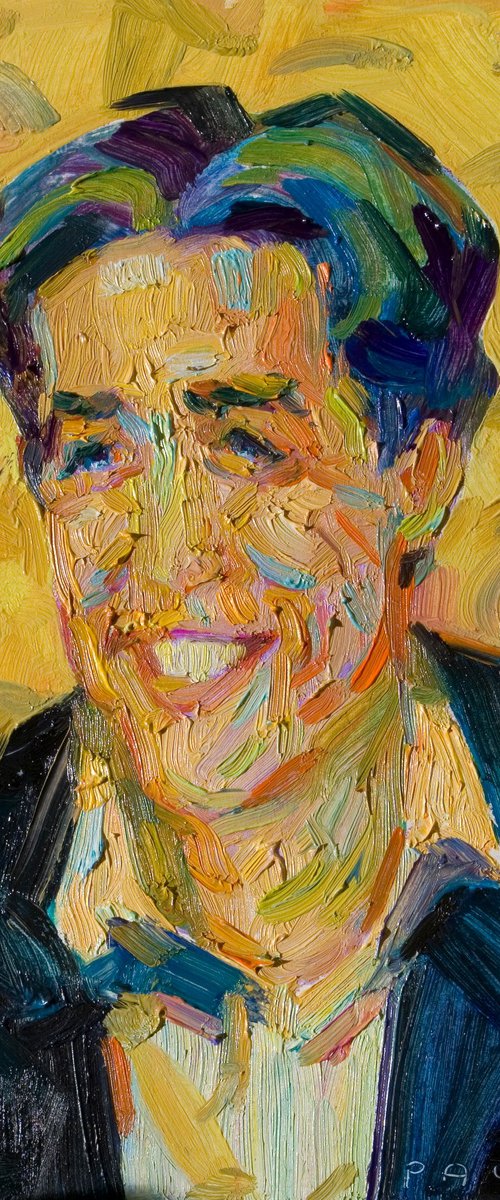 pop portrait: Hugh Grant by Olivier Payeur