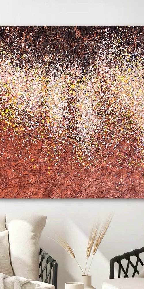 Morning cappuccino with foam by Bogdana Antoniuk